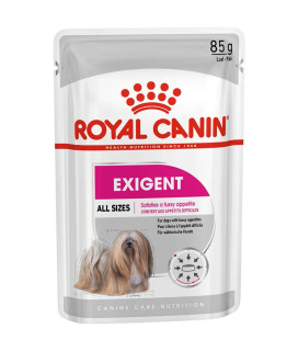پوچ سگ اگزیجنت رویال کنین Royal Canin Dog Exigent وزن 85 گرم